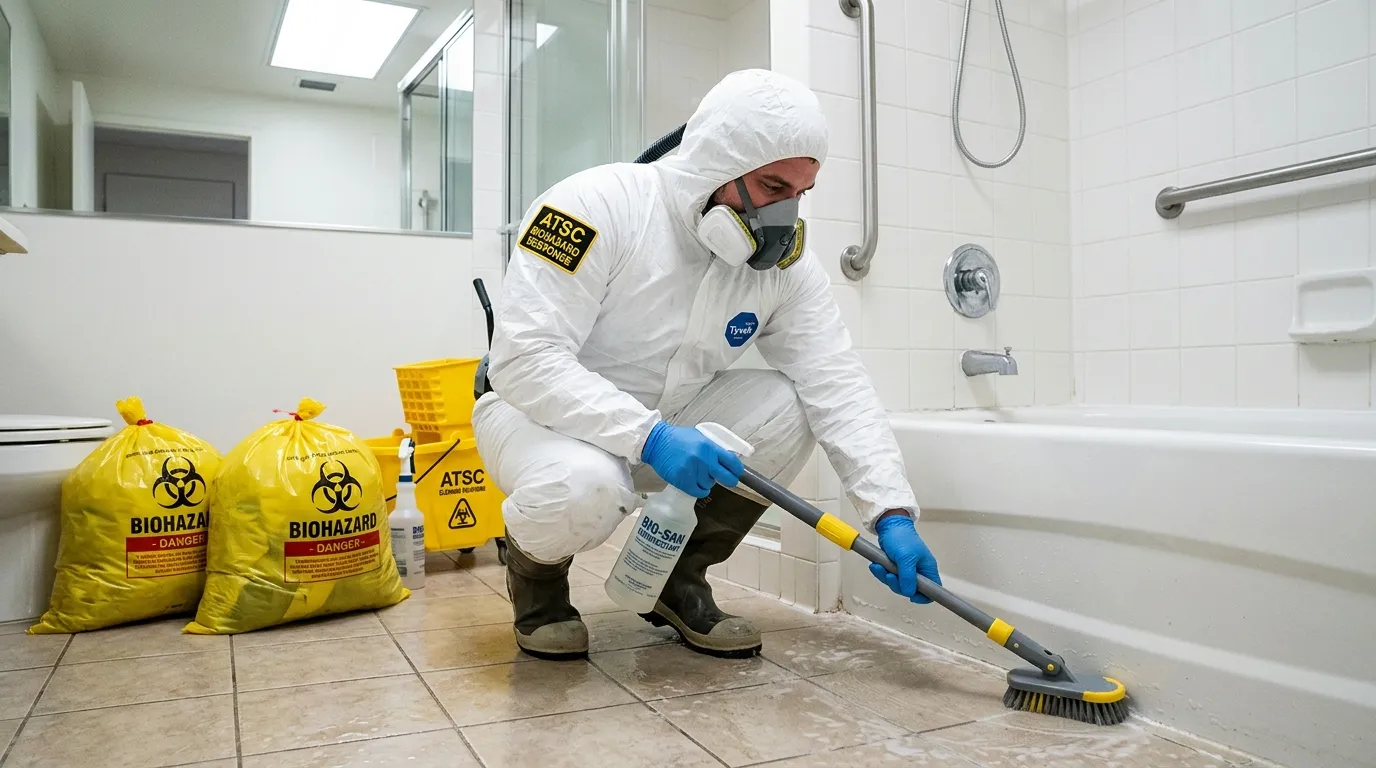 Decontamination equipment deployed for Blood Cleanup in Shiloh